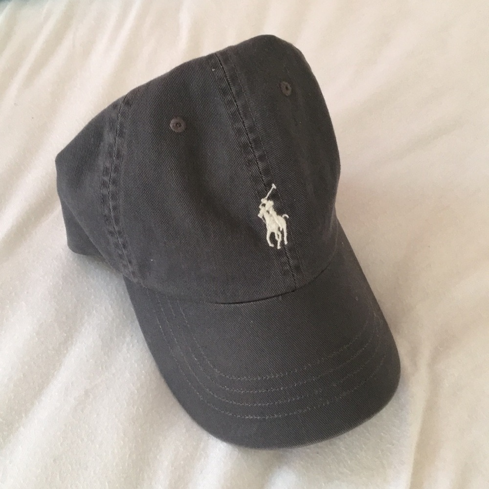 Ralph Lauren Polo Grey Ball Cap Hat